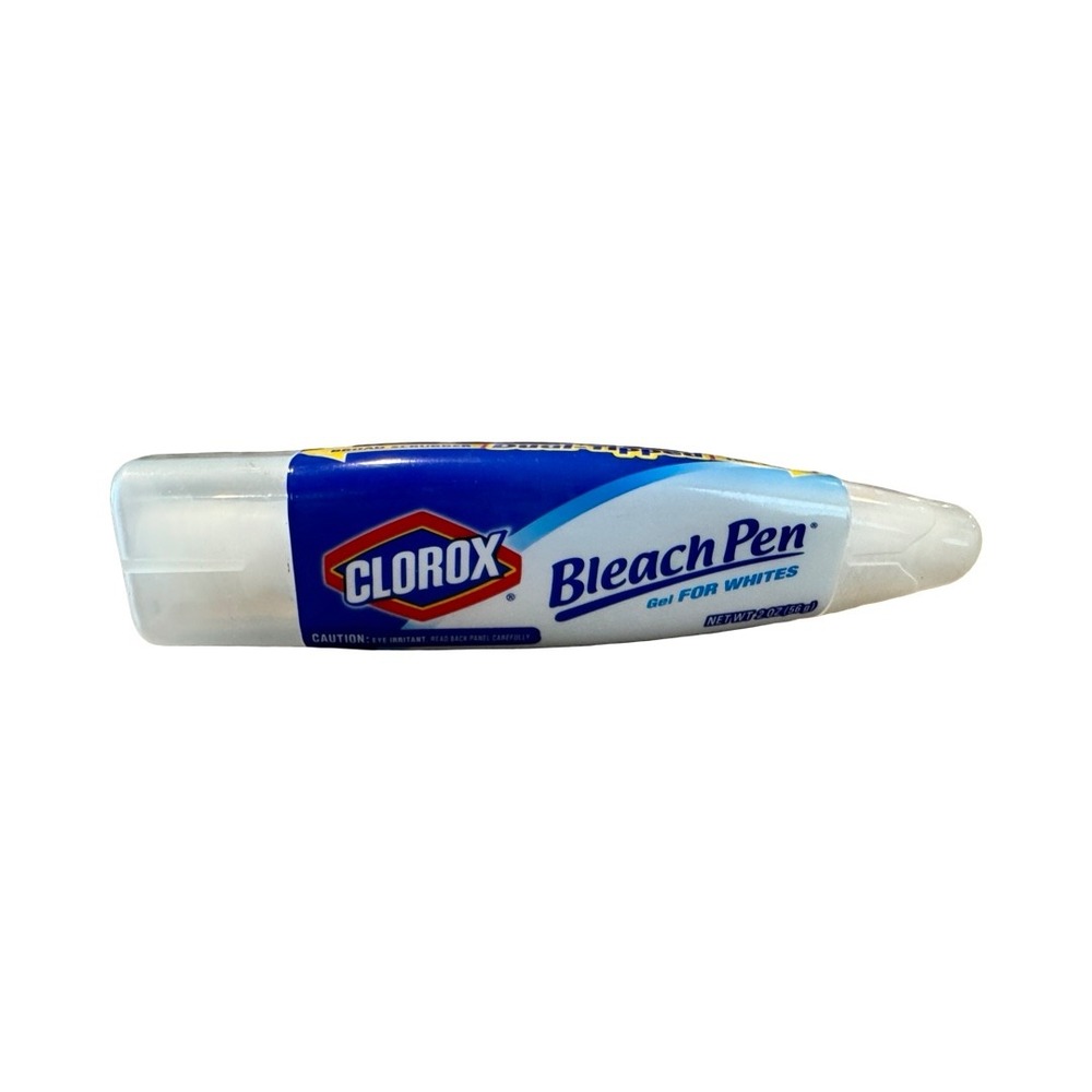Clorox Bleach Pen Gel For Whites Dual-Tipped Stain‎ Remover 20 Oz